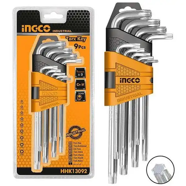 Bộ 9 Chìa Lục Giác Bông HHK13092 INGCO