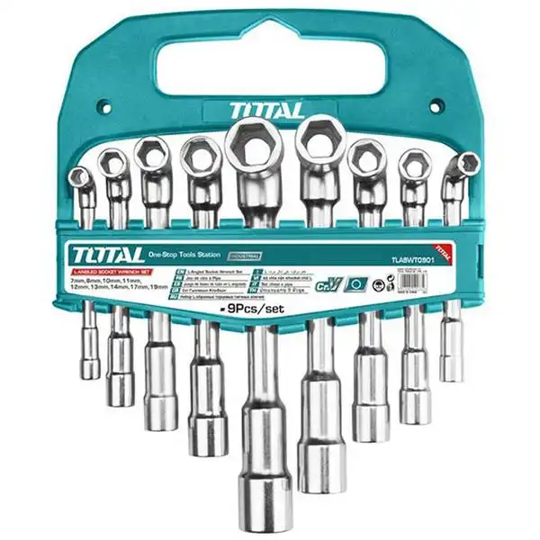 Bộ 9 chìa vặn góc L (Đồng điếu) TLASWT0901 TOTAL