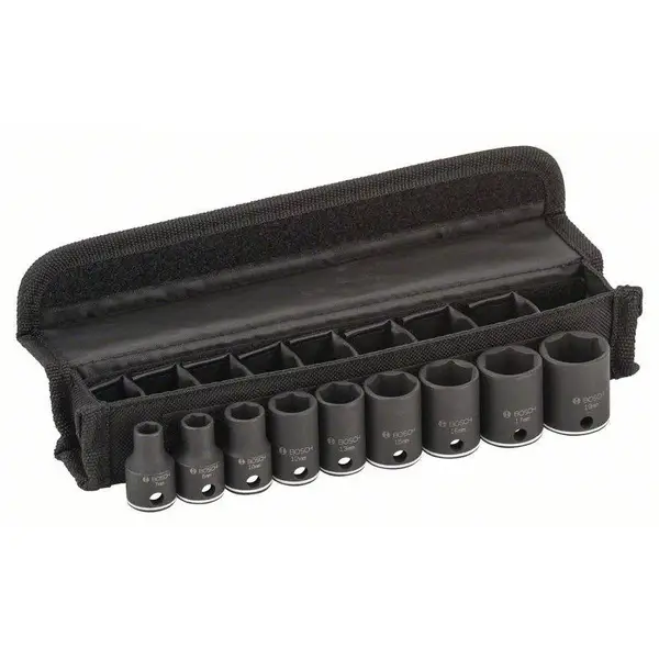 Bộ 9 đầu tuýp 3/8 inch Bosch 2608551098
