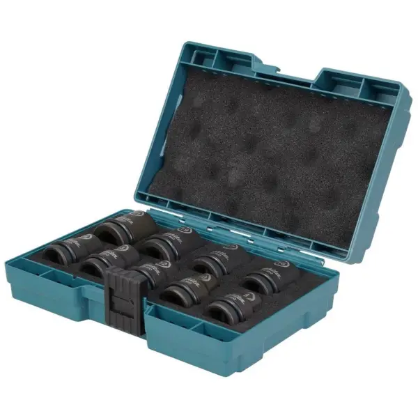 Bộ 9 đầu tuýp mở bu lông 1/2 inch Impact Black Makita E-16570