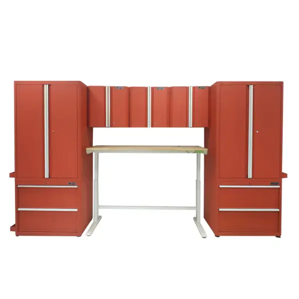 Bộ 9 tủ 366cm màu đỏ CSPS VNGS3661BC2