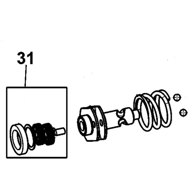 Bộ Bánh Răng Máy vặn Bu lông DCF880 Dewalt N451015