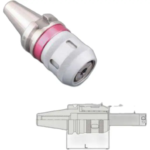 Bộ Bầu Kẹp BT30~50 Collet Trụ MCST 62152 GIN