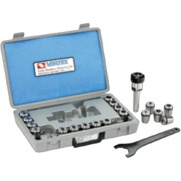 Bộ bầu kẹp dao phay chuôi MT2, 3, 4, 5 collet ER Vertex