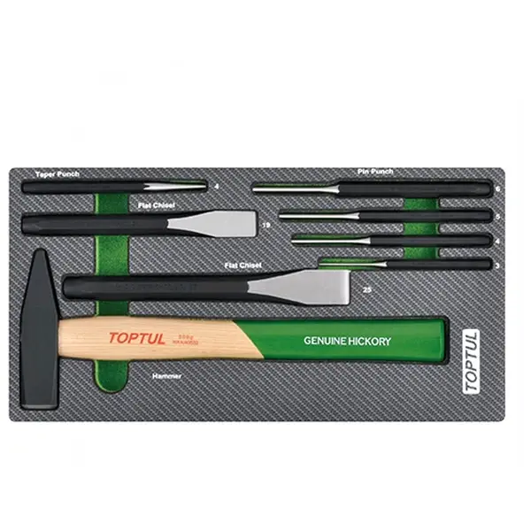 Bộ búa đục 8 món TOPTUL GEA0811