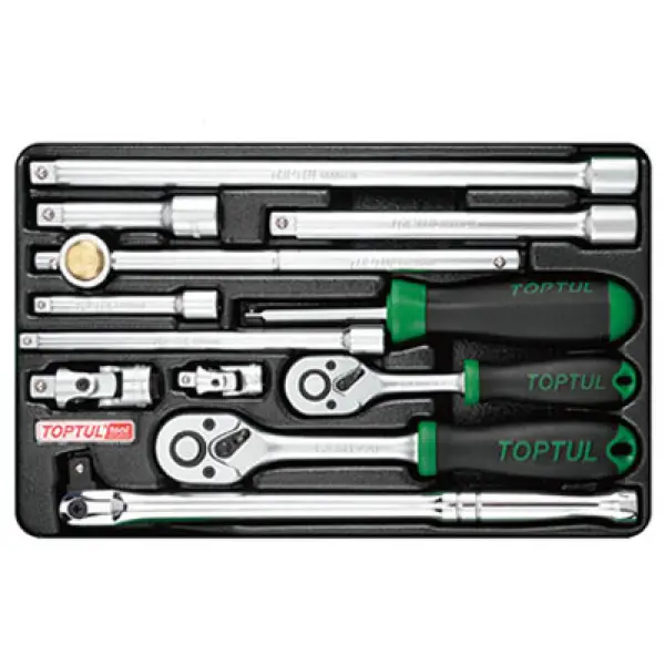 Bộ cần siết tự động 12 chi tiết TOPTUL GZA-1202
