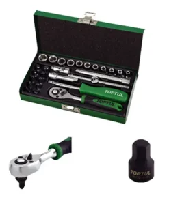 Bộ cần xiết đầu tuýp 1/4 inch 27 chi tiết TOPTUL GCAD2701