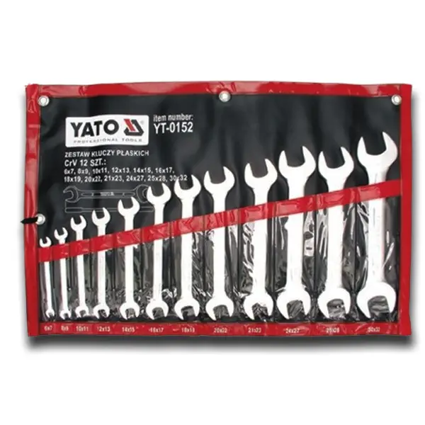 Bộ cờ lê 12 chi tiết YATO YT-0152