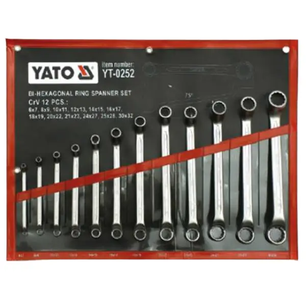 Bộ cờ lê 12 chi tiết YATO YT-0252