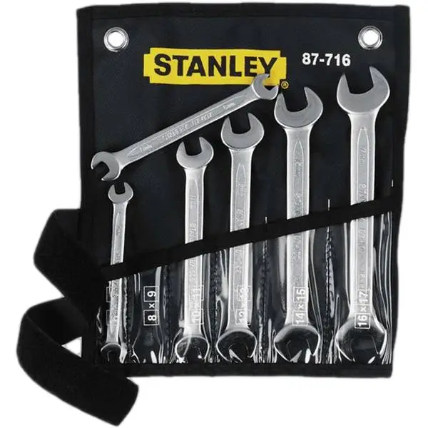 Bộ Cờ Lê 2 Đầu Miệng Stanley 87-716-1 6~17mm 6 cái