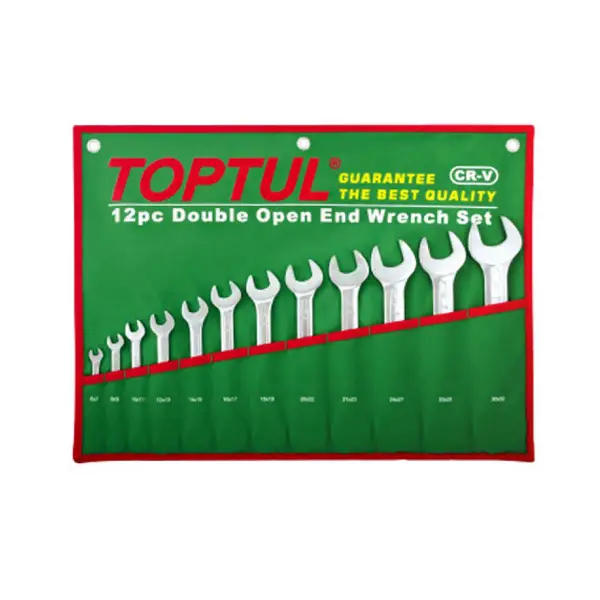 Bộ cờ lê 2 đầu mở 12 món TOPTUL GAAA1206