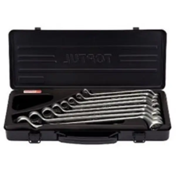 Bộ cờ lê 2 đầu vòng 75 độ 8 món TOPTUL GRA08010