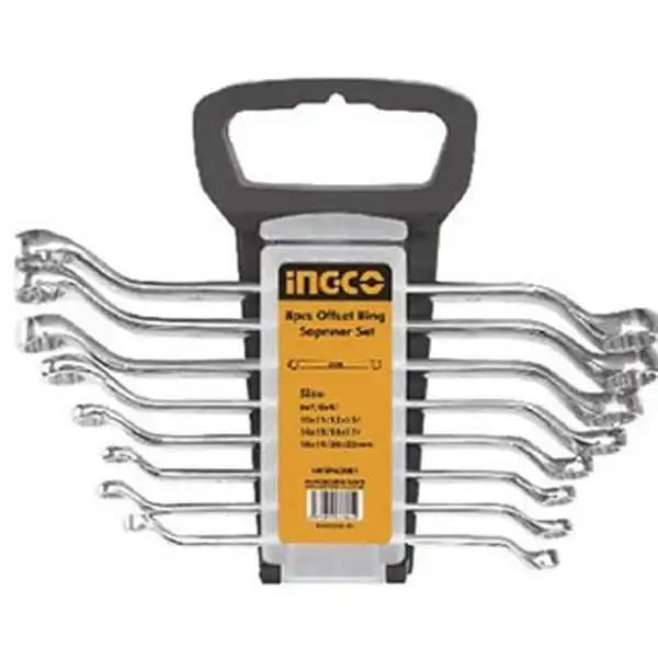 Bộ cờ lê 2 đầu vòng 8 cây INGCO HKSPA3082