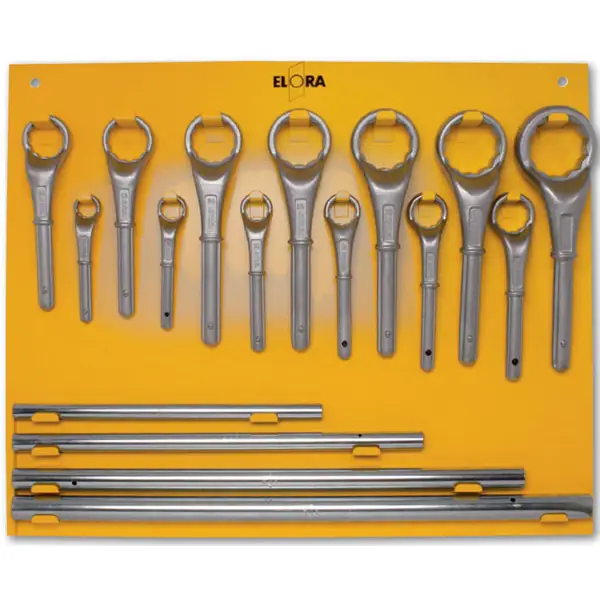 Bộ cờ lê chuyên dụng cho ngành xây dựng ELORA 85S, chuẩn DIN 475