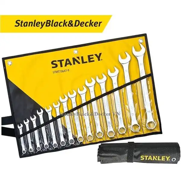 Bộ cờ lê hệ mét vòng miệng (14c) Stanley STMT73647-8