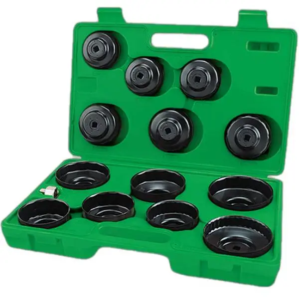 Bộ cờ lê mở lọc dầu 66~100mm 14 cái TOPTUL JGAI1401