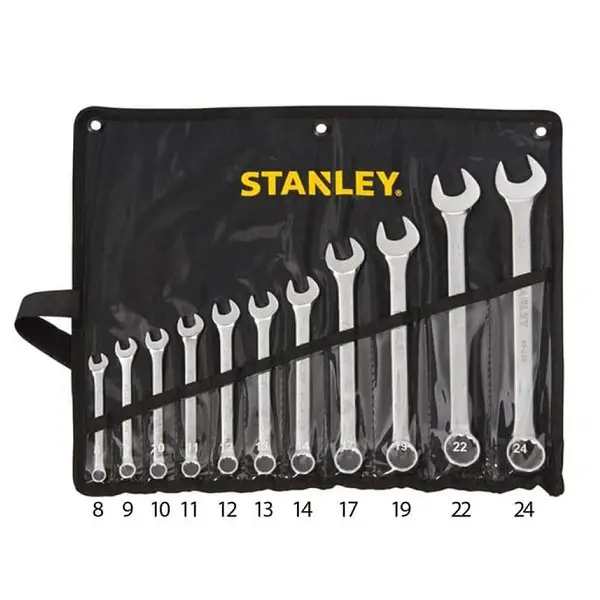 Bộ cờ lê vòng miệng 11 chi tiết Stanley STMT80942-8 8-24mm