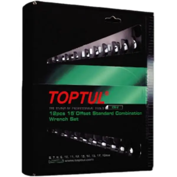 Bộ cờ lê vòng miệng 11 món 8-19mm GAAC1103 Toptul