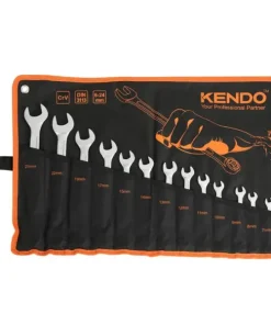 Bộ cờ lê vòng miệng 14 chi tiết Kendo 15246 6-24mm