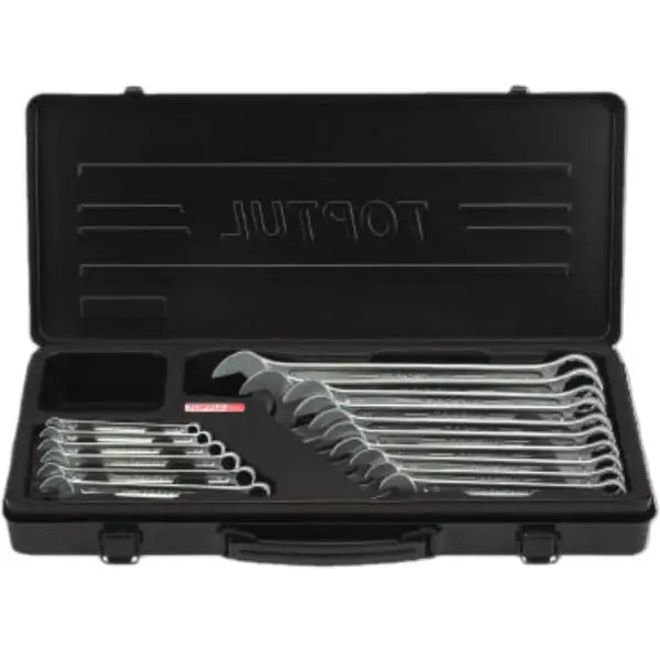 Bộ cờ lê vòng miệng 15 độ GBB1601 16 món Toptul