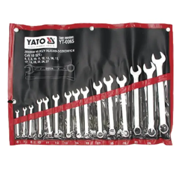 Bộ cờ lê vòng miệng 15 món YATO YT-0065