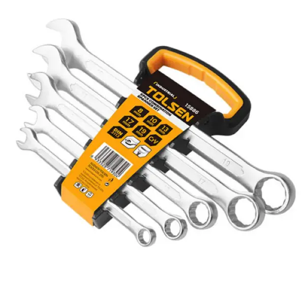 Bộ cờ lê vòng miệng 5 cái Tolsen 15886