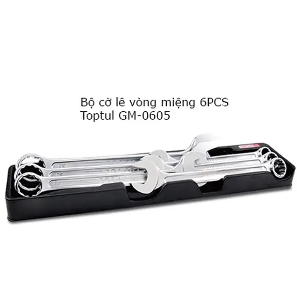 Bộ cờ lê vòng miệng 6 chi tiết TOPTUL GM-0605