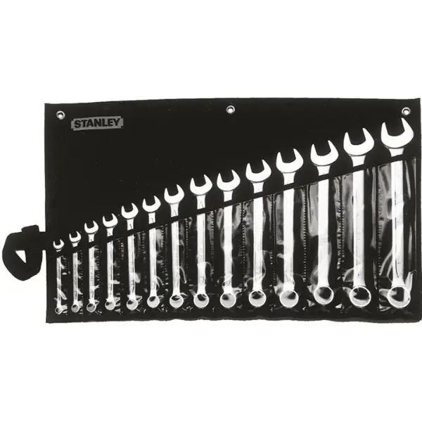 Bộ cờ lê vòng miệng hệ inch 14 chi tiết Stanley 87-709
