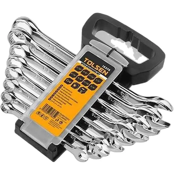 BỘ CỜ LÊ VÒNG MIỆNG TOLSEN 15375 8 MÓN HỆ INCH