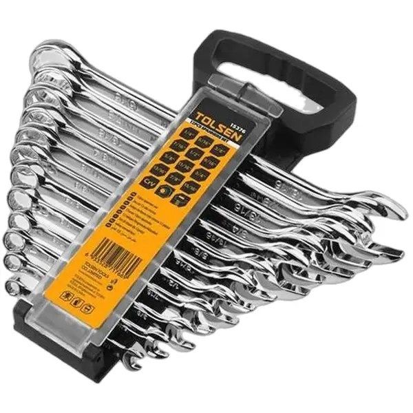 BỘ CỜ LÊ VÒNG MIỆNG TOLSEN 15376 12 MÓN HỆ INCH