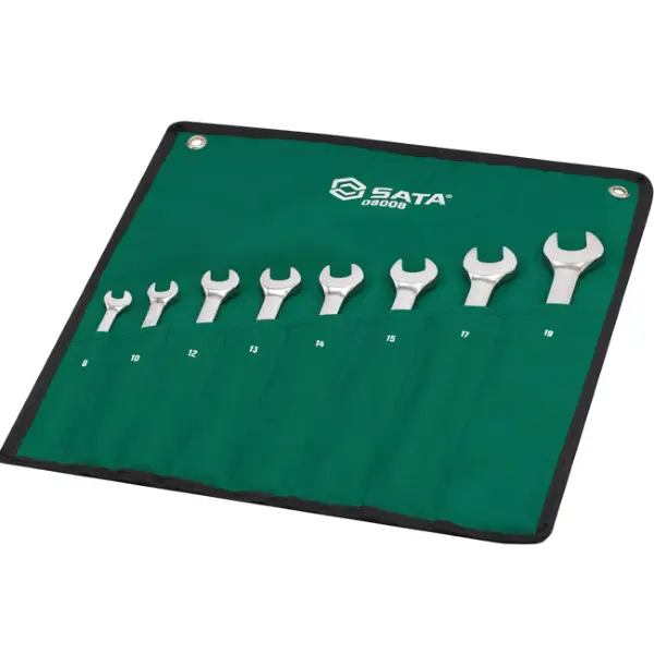 Bộ cờ lê vòng miệng tự động Sata 08008