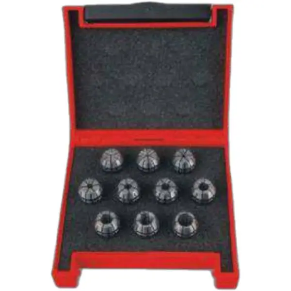 Bộ Collet Kẹp 1~10mm ER16 10 Món 62173 GIN