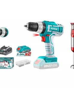 Bộ combo 2 máy dùng pin 20V Total TOSLI22112