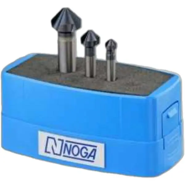 Bộ Dao Vát Mép Lỗ 3 Cây Carbide AlTiN CM2600 Noga