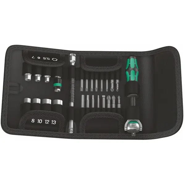 BỘ ĐẦU BITS VÀ SOCKET 26 CHI TIẾT WERA 05051045001