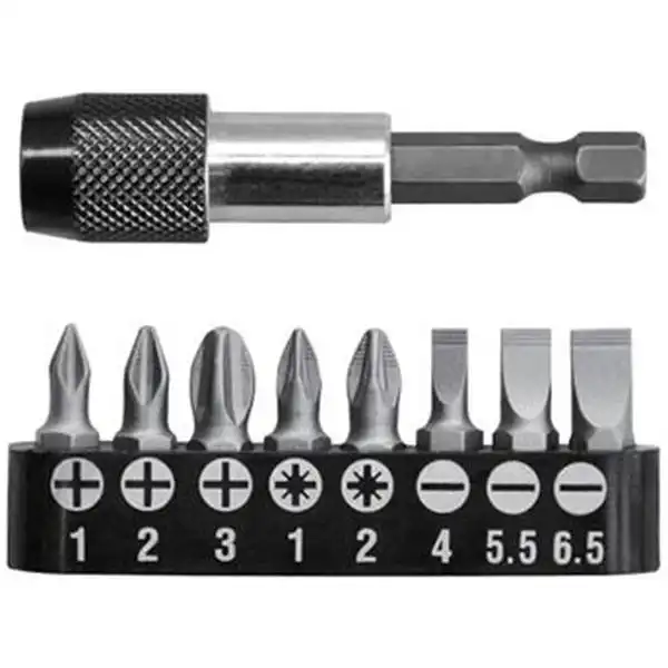 Bộ đầu tua vít 9 chi tiết INGCO AKSD0071