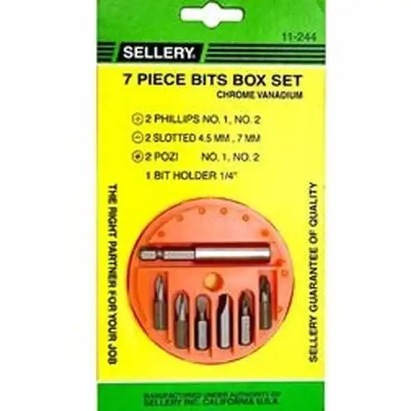 Bộ đầu tuốc nơ vít 7 chiếc 11-244 Sellery