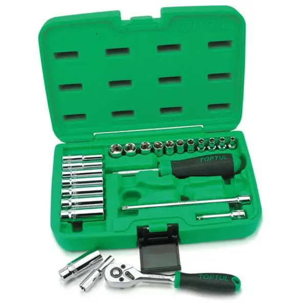 Bộ đầu tuýp 1/4 inch 24PCS TOPTUL GCAI2403