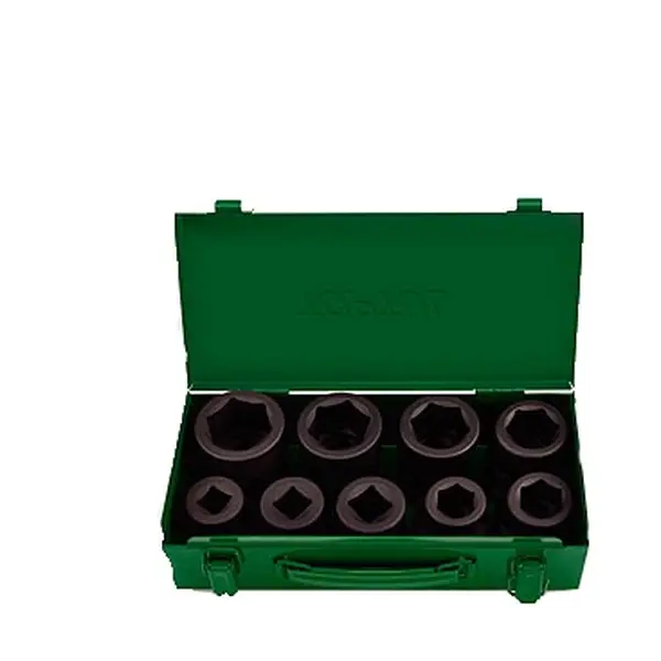 Bộ đầu tuýp đen 1 inch 9 món