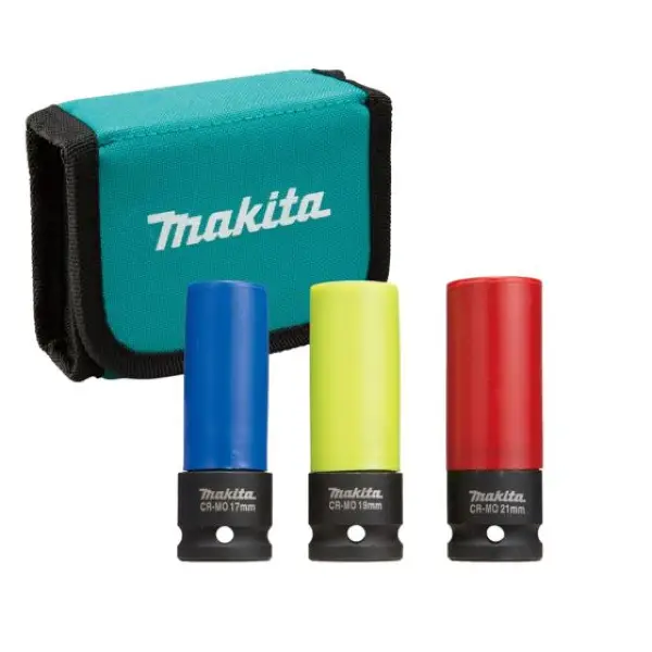 Bộ đầu tuýp Makita E-12354 (17-19-21mm)