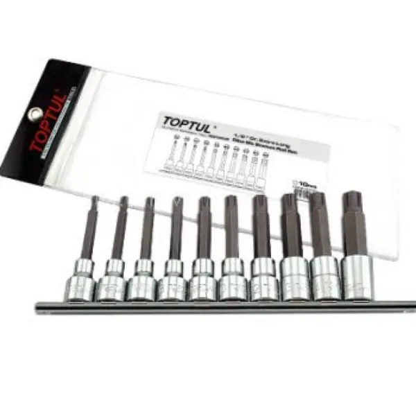 Bộ đầu vít dài 10 món TOPTUL GAAG1003