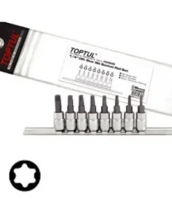 Bộ đầu vít sao 8 món TOPTUL GAAG0808