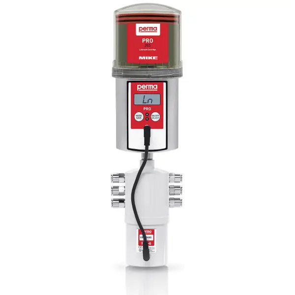 Bộ điều khiển 6 điểm bơm mỡ của PERMA PRO C 106903