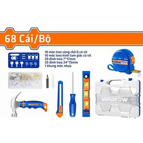 Bộ đồ nghề 68 chi tiết Wadfow WHS2B68
