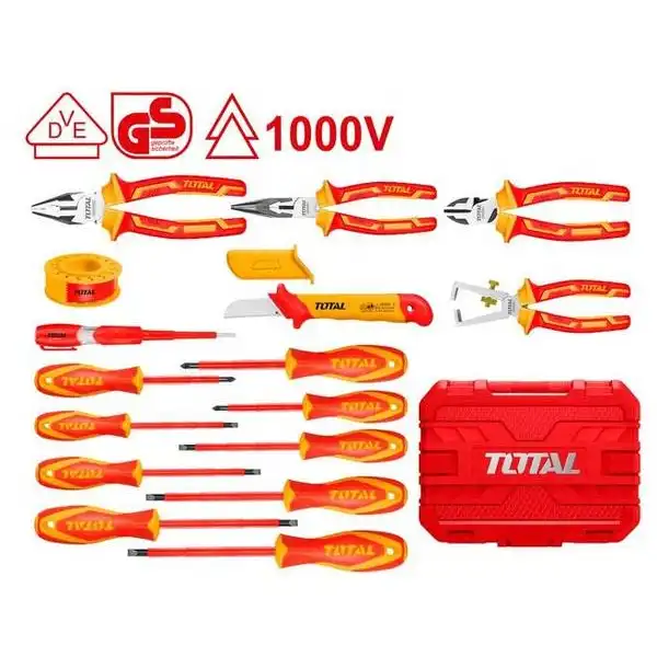 Bộ đồ nghề cách điện 16 chi tiết Total THKITH1601