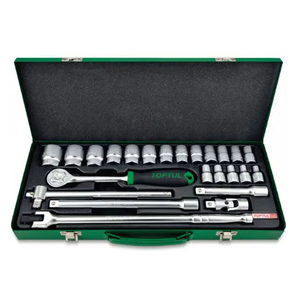 Bộ đồ nghề xách tay 1/2 inch 24 chi tiết TOPTUL GCAD2408