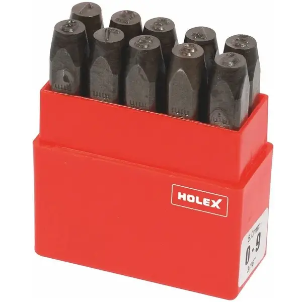 BỘ ĐÓNG SỐ 5MM HOLEX 085446 5 TỪ 0-9