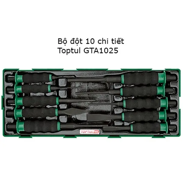 Bộ đột 10 chi tiết TOPTUL GTA1025