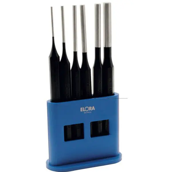 Bộ đột tròn song song 6 cây ELORA 271KS, từ 2mm đến 8mm