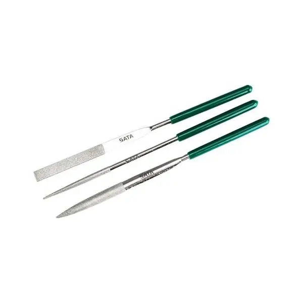 Bộ dũa kim cương 3 chi tiết 3x160mm SATA 03870